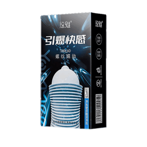 Yommee Explosive Pleasure Thread Creep Condom 10pcs